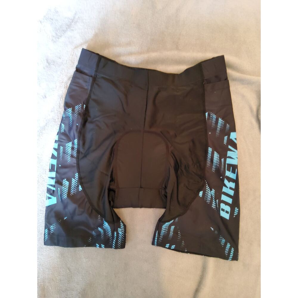 #402 Brand New Bikewa Men's Cycling Shorts 4D Padded With Zipper Pockets Size L